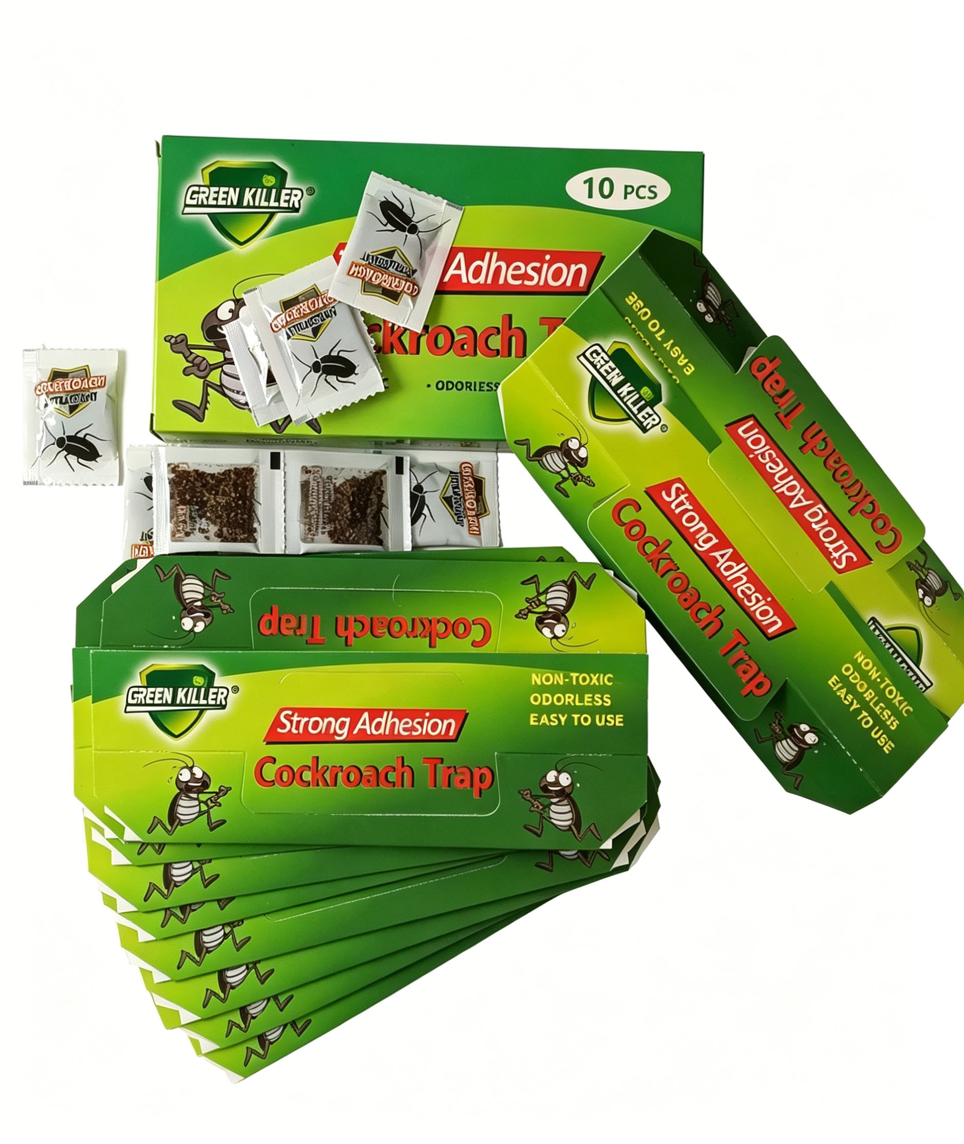 微信图片_2026-07-02_133131_856 Free Shipping Cockroach Trap, 14 Pack Strong Adhesive Sticky Roach Killer, Non-Toxic Odorless Glue Traps for Indoor Home, Kitchen, Bathroom, Easy-to-Use Pest Control Traps - Image 1